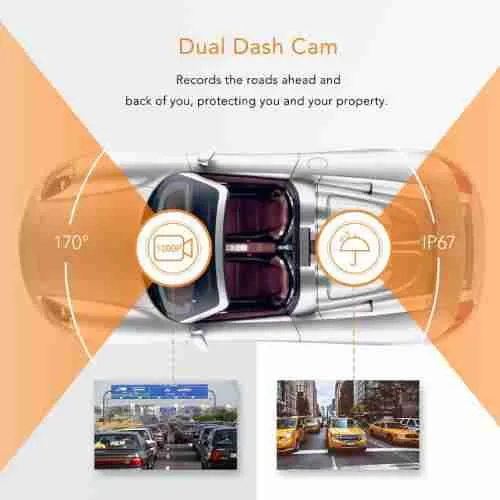 best budget dual dash cam 2018