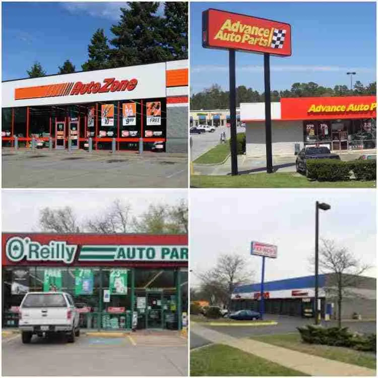 Free Services from Advance Auto, O'Reillys, Pep Boys and Autozone