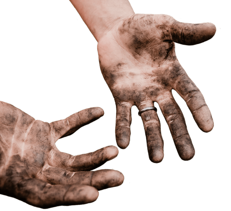 how to clean mechanic hands