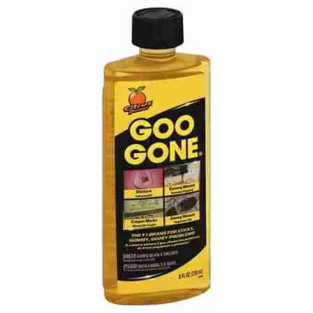 is goo gone safe for car paint