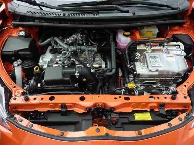 where is the battery in a prius