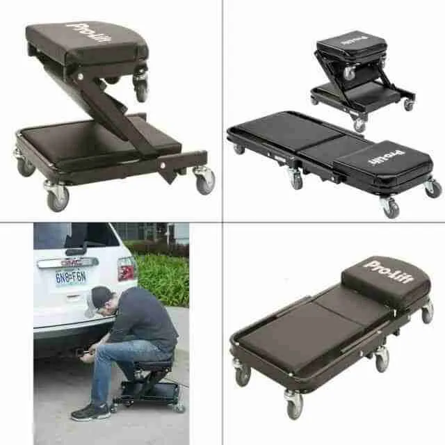 Pro-Lift C-9100 Black 40" Foldable Z Creeper Review