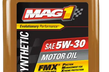 Examen de l'huile moteur MAG 1 entièrement synthétique SAE 5W-30 SM