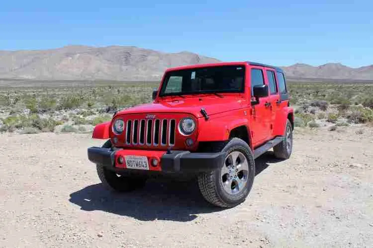 Comment mettre un Jeep Wrangler en 4 roues motrices