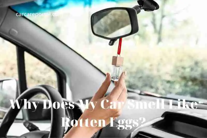 What should I do if I notice a smell in my car?