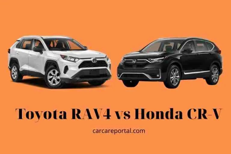 Toyota RAV4 vs Honda CR V Which Is Better? 2022