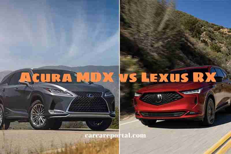 Acura MDX vs Lexus RX: Cargo and Towing