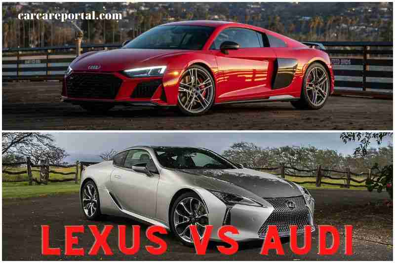 Lexus LC vs Audi R8