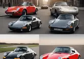 Various Porsche 911 Models